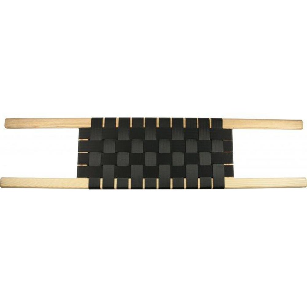 Canoe Seat Webbing/Wood Seat Uncut top-down view