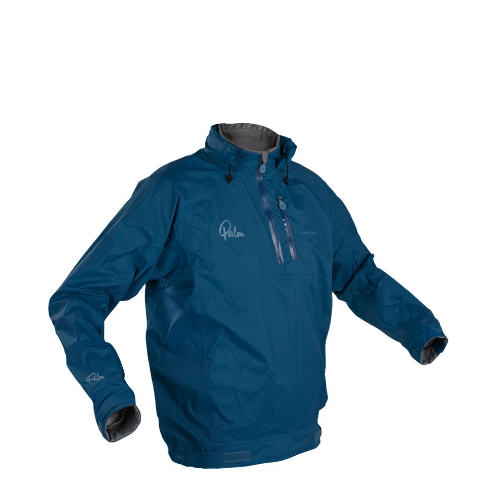 Palm Tora Jacket navy hood down
