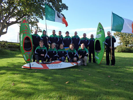 Team Ireland @ The Home Internationals Surf Kayak Competition
