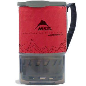 MSR WindBurner Personal Stove System black packed