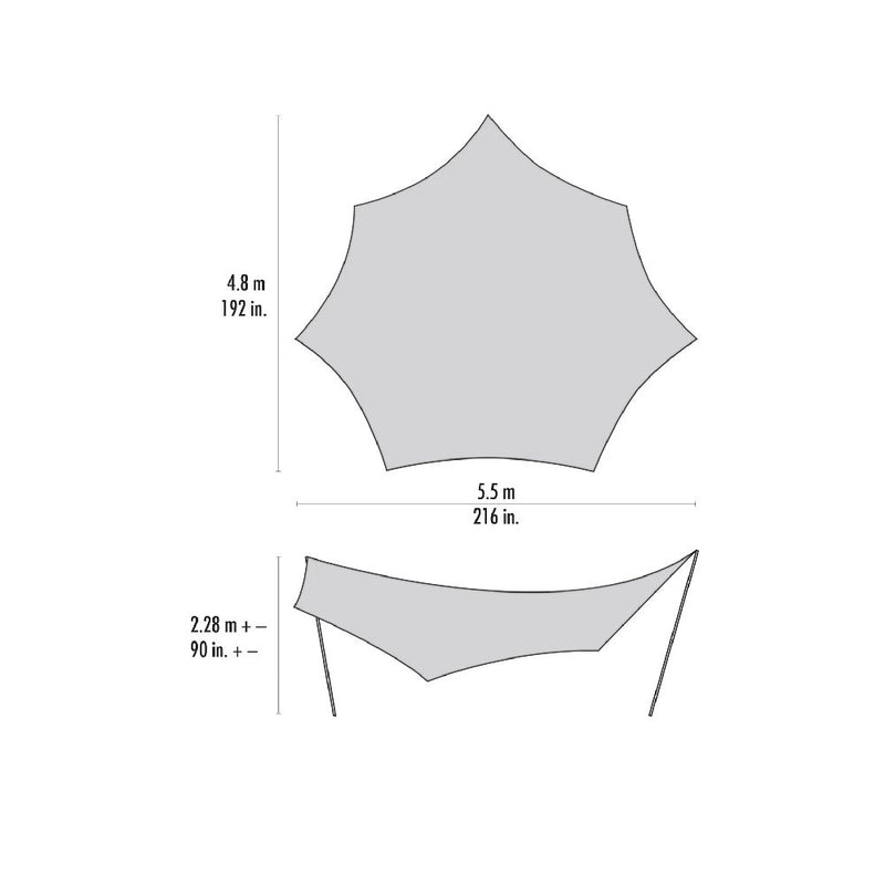MSR Rendezvous 200 Wing floorplan