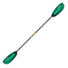 Aqua-Bound Tango, Fibre Glass, 2-Piece Straight Shaft Kayak Paddle green tide