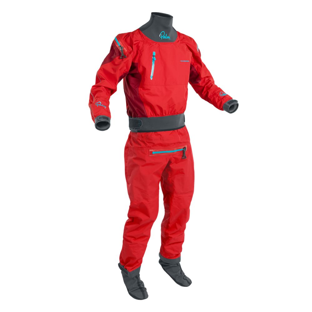 Palm Atom Mens Whitewater Dry Suit Flame Front