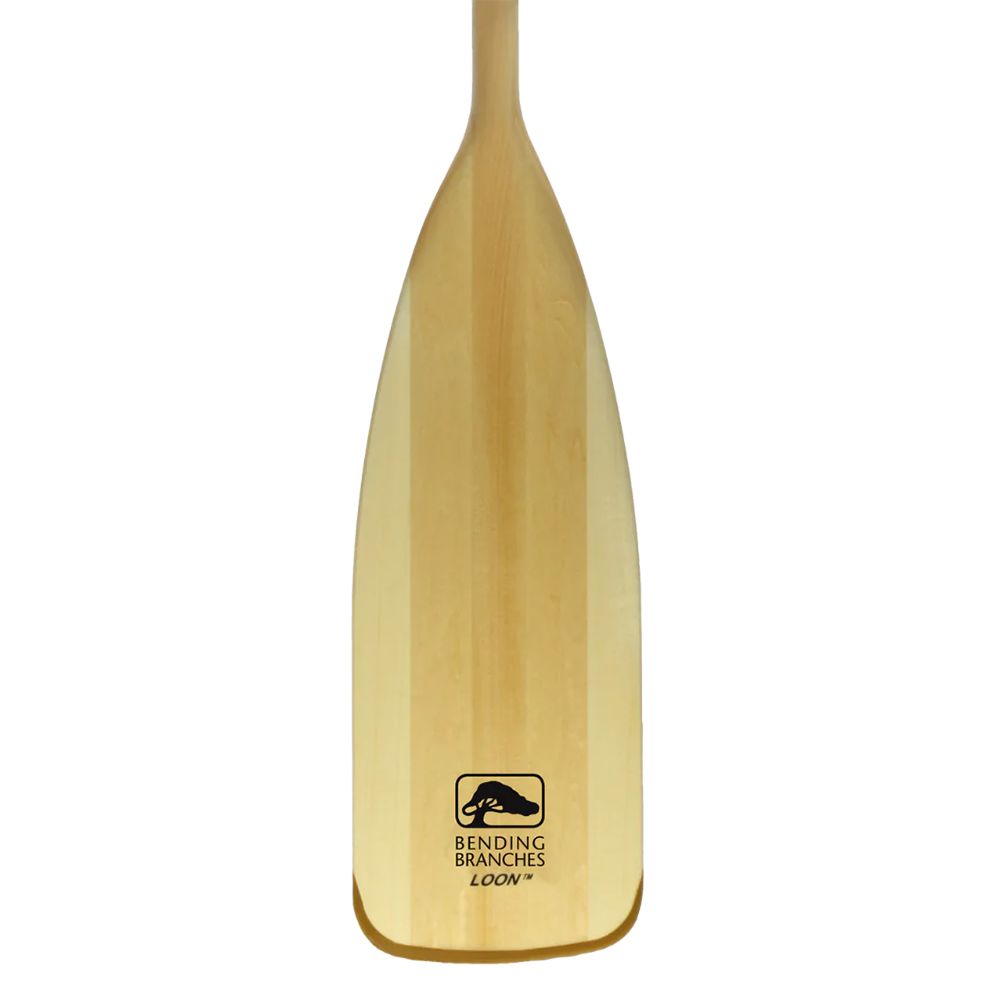 Bending Branches Loon Canoe Paddle zoom on paddle blade