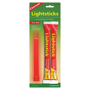 Coghlan's 12 Hour Lightsticks 2 Pack red
