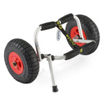 Eckla Atlantic Sea Kayak Cart with support stand red 260mm