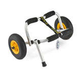 Eckla Atlantic Sea Kayak Cart with support stand yellow 200mm
