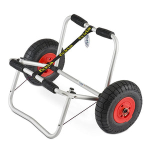 Eckla Canyon 260 Large Canoe/Kayak Cart, with support stand back side