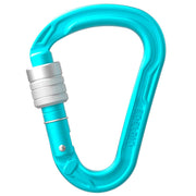 Edelrid HMS Strike II Screwgate Carabiner icemint blue