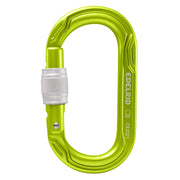Edelrid Oval Screwgate Carabiner oasis silver