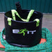 EXIT BUX Wetsuit Changing Bucket in use