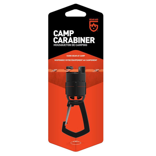 Gear Aid Camp Carabiner in packaging
