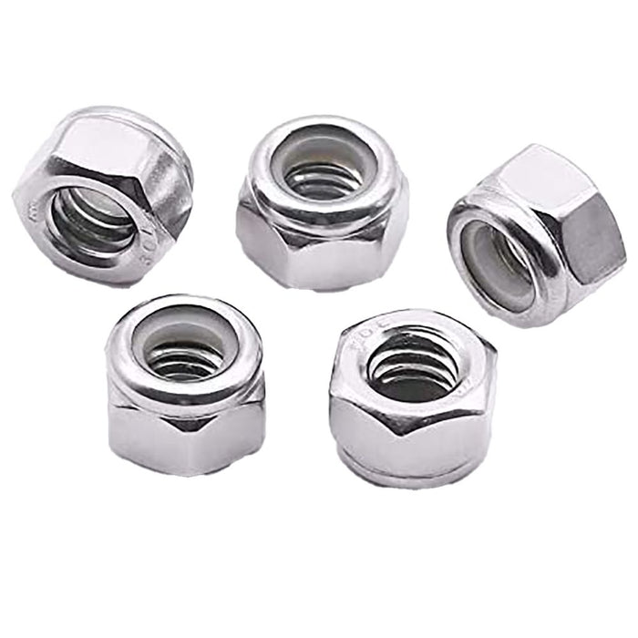 Harmony Locking Nut Stainless Steel - 5 pack