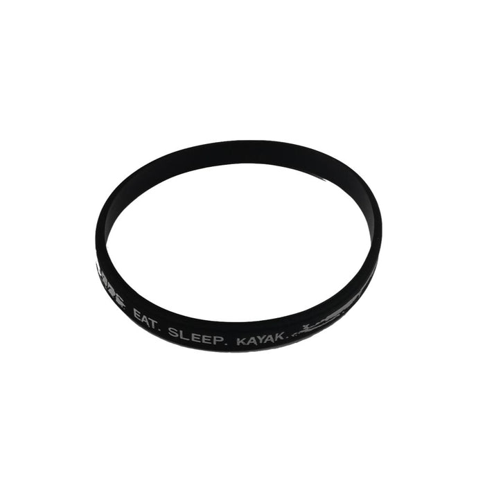 Eat Sleep Kayak Wristband black