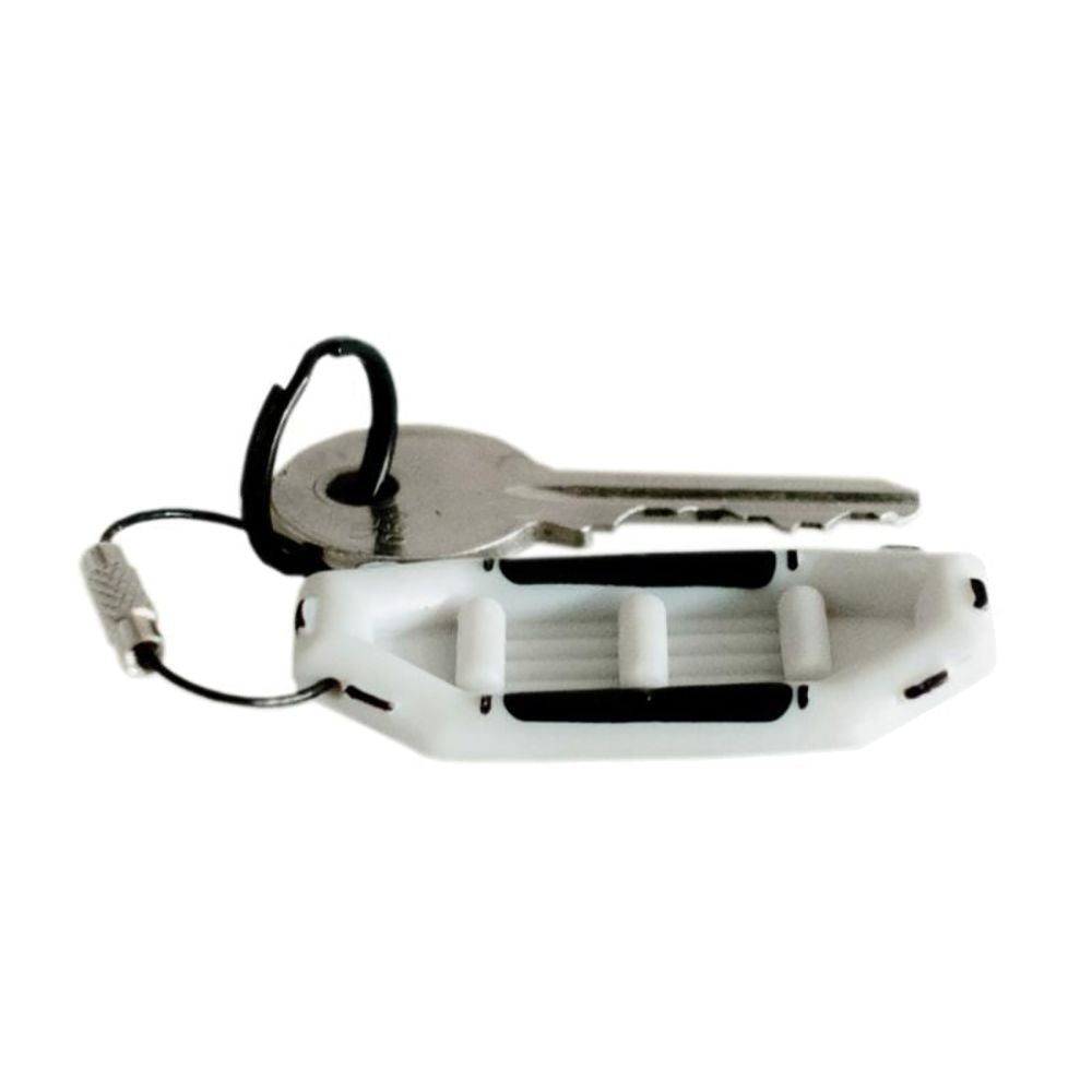 Raft Keyak Keyring white