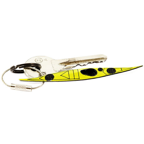 Keyak - Sea Kayak Keyring yellow
