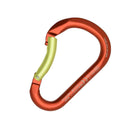 Kong Paddle Bent Gate Carabiner red yello