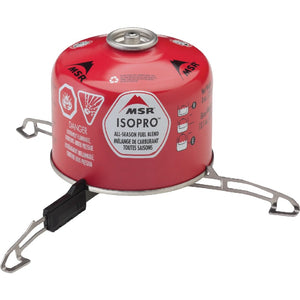 MSR Universal Canister Stand with canister (not included)