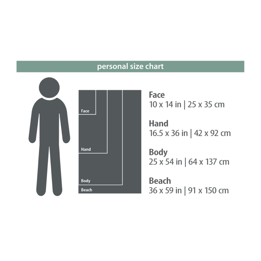 PackTowl Personal microfiber camp and travel towel