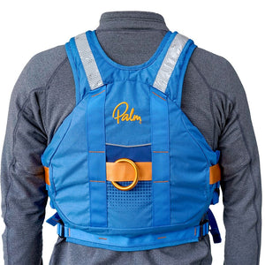 Palm Extrem Whitewater Buoyancy Aid ocean cobalt back