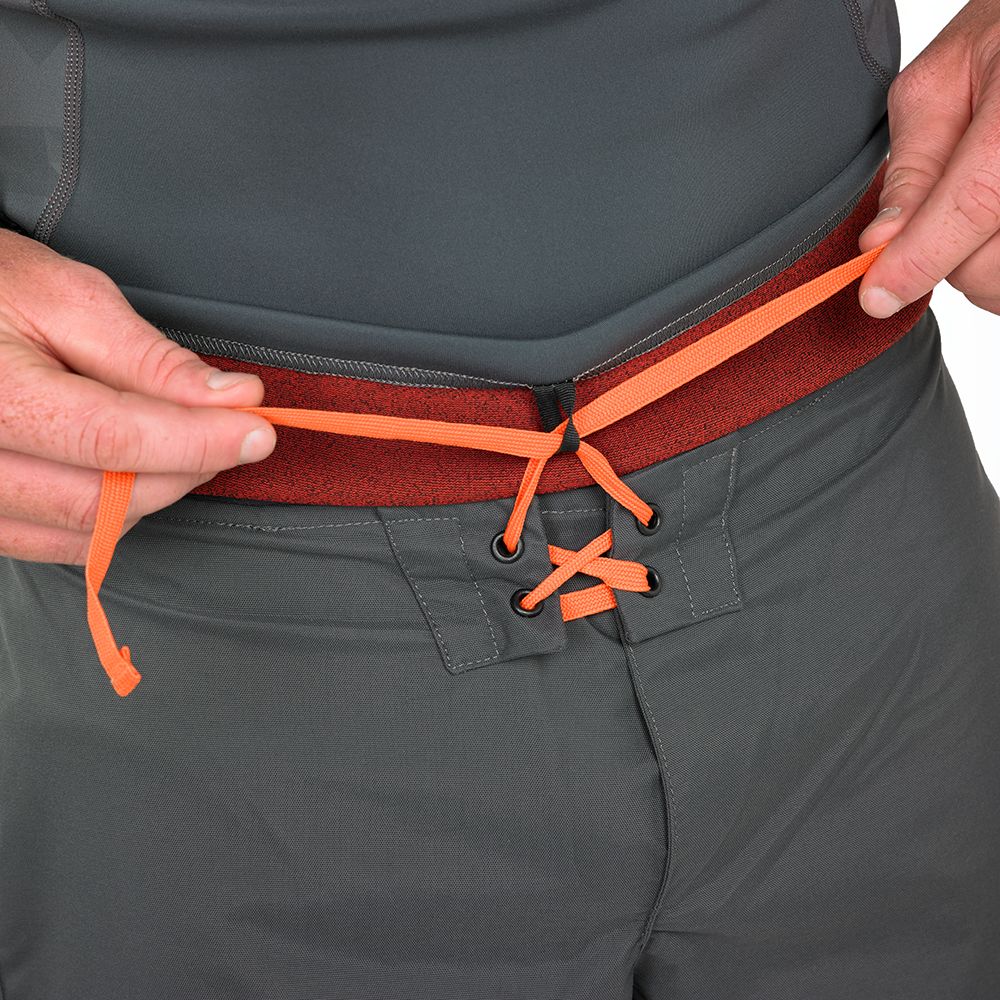 Palm Neoflex Shortsleeve Neoprene Top zoom on waist drawcord