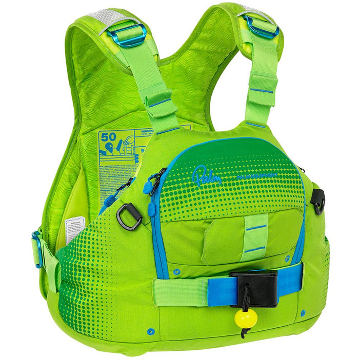 Palm Nevis Whitewater Buoyancy Aid lime mint