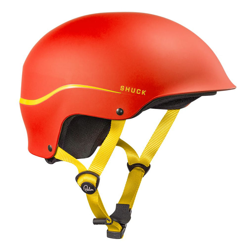 Palm Shuck Half Cut Helmet red