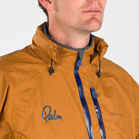 Palm Tora Jacket pumpkin zoom hood down