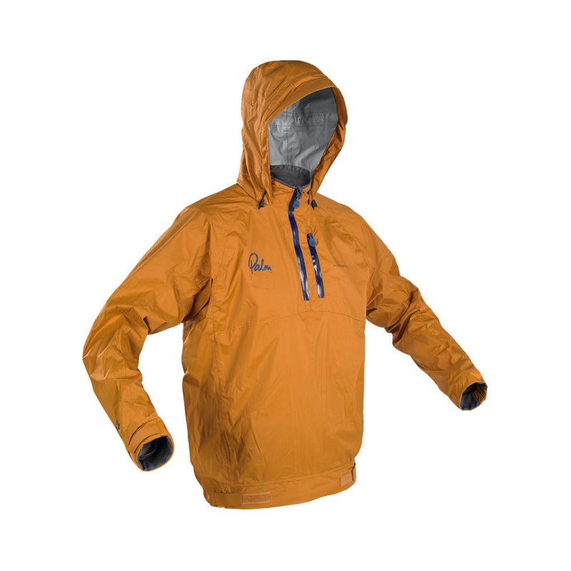 Palm Tora Jacket pumpkin hood up