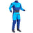 Palm Atom Mens Suit Azure / Navy