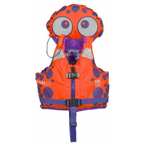 Peak Kidz Zip PFD orange front