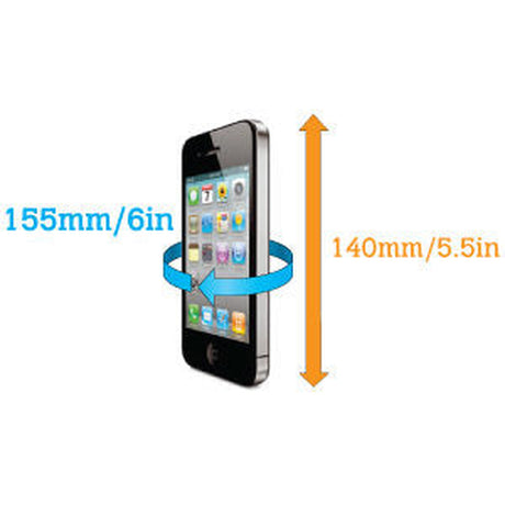 Aquapac Waterproof Phone Case - Mini (108) recommended dimensions
