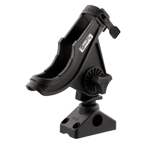 Scotty 280 Baitcaster/Spinning Rod Holder, Black w/241