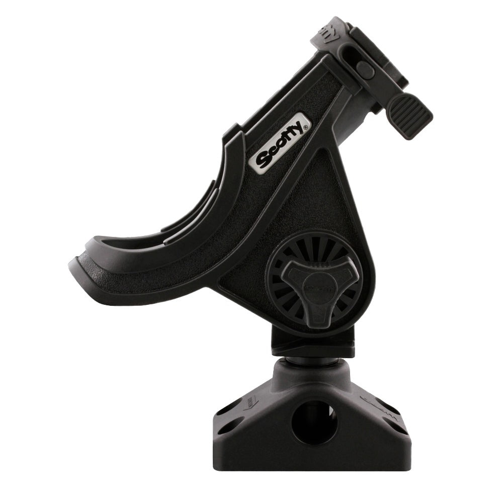 Scotty 280 Baitcaster/Spinning Rod Holder, Black w/241