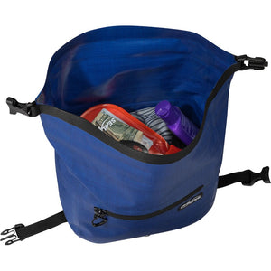 SealLine Seal Pak Hip Pack open displaying contents