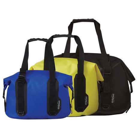 SealLine WideMouth Duffel Bag displaying colour range