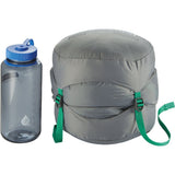 Therm-a-Rest Saros 32F/0C Reg Stargazer packed size comparison