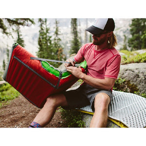 Therm-a-Rest Trekker Chair assembling in the woods