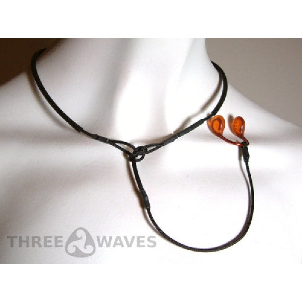 Three Waves Nose Clip with Neck Cord