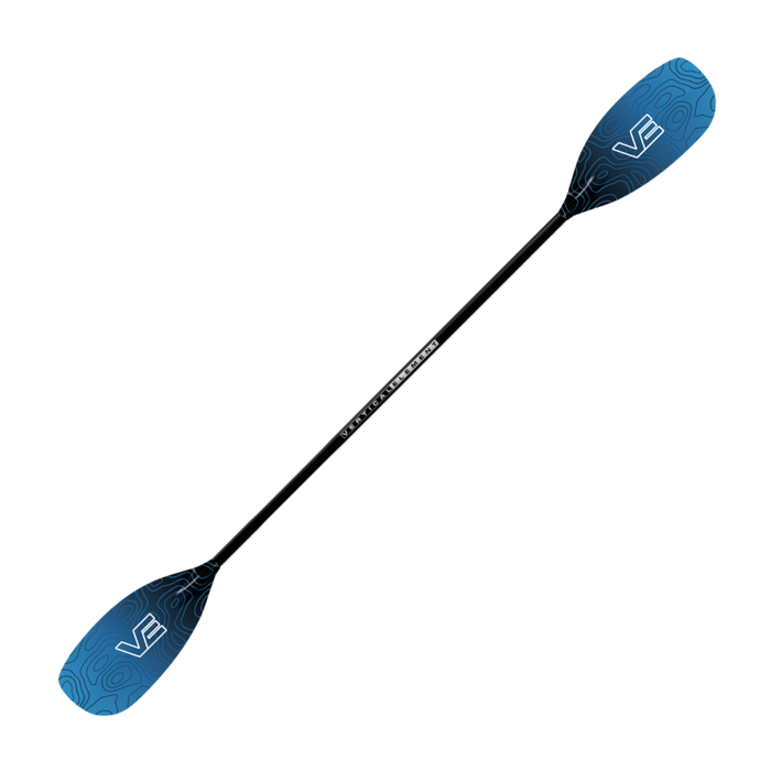VE Creeker Glass Kayak Paddle - Straight Glass Shaft