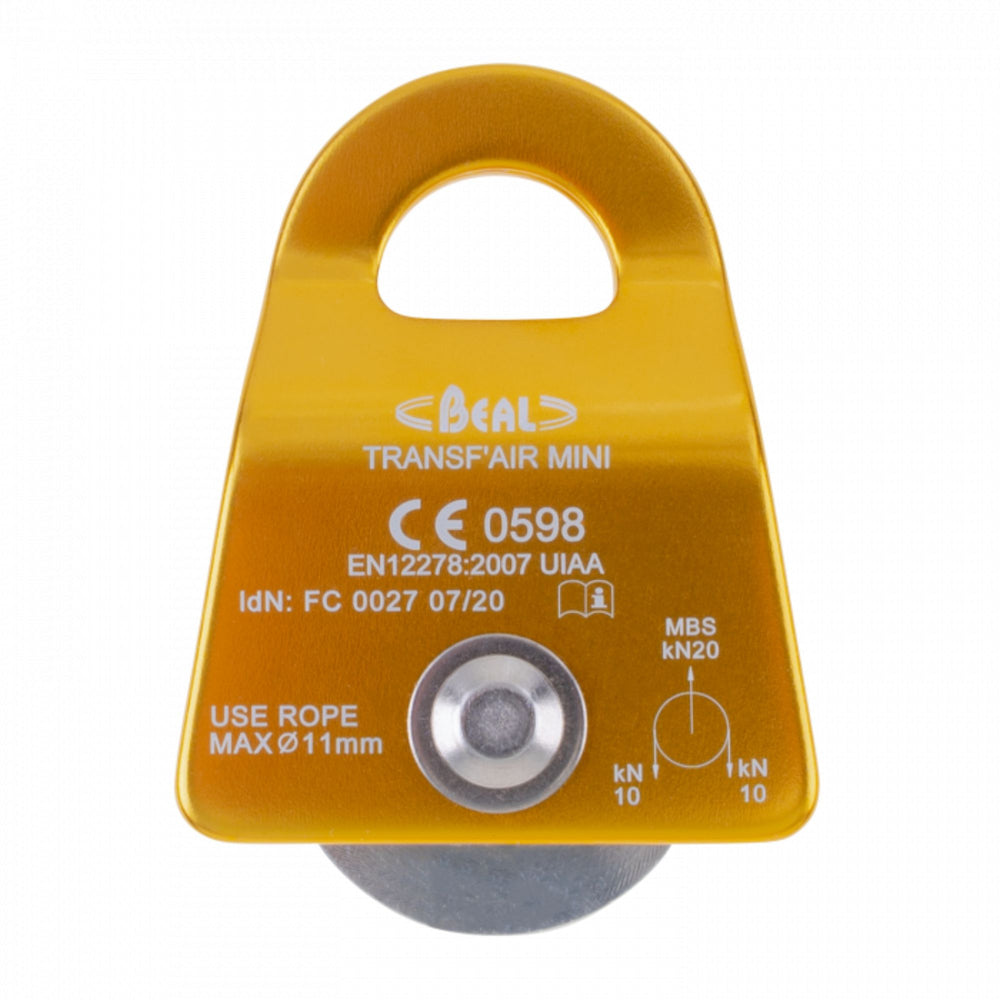 Beal Transf'Air Mini Pulley front