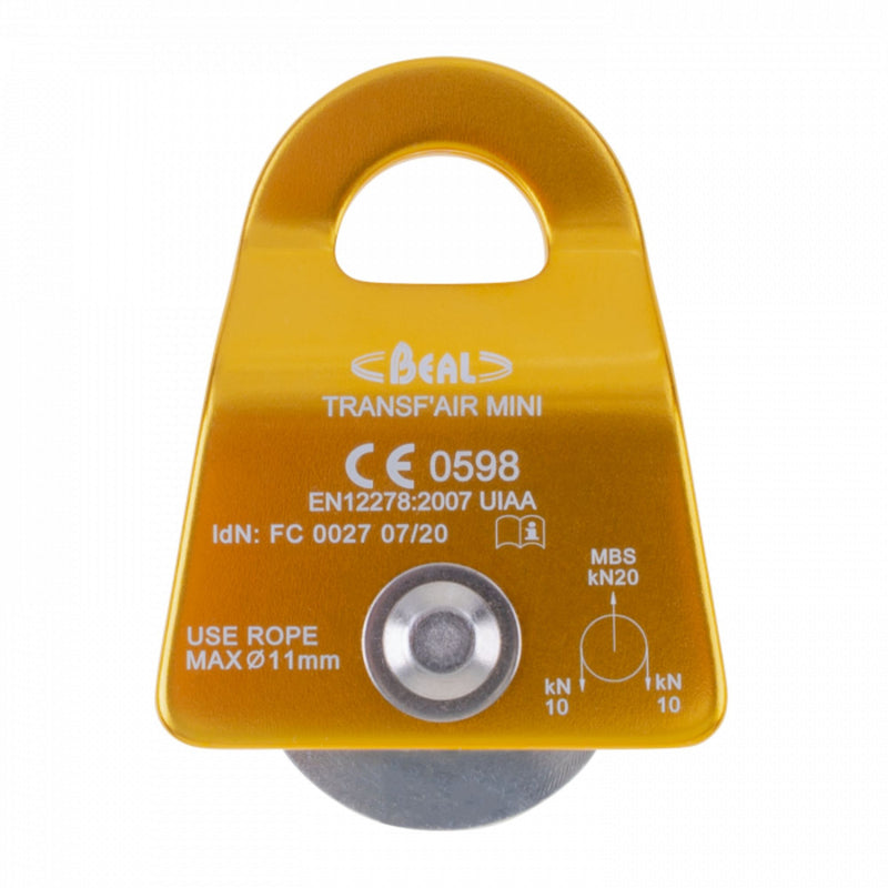 Beal Transf'Air Mini Pulley front
