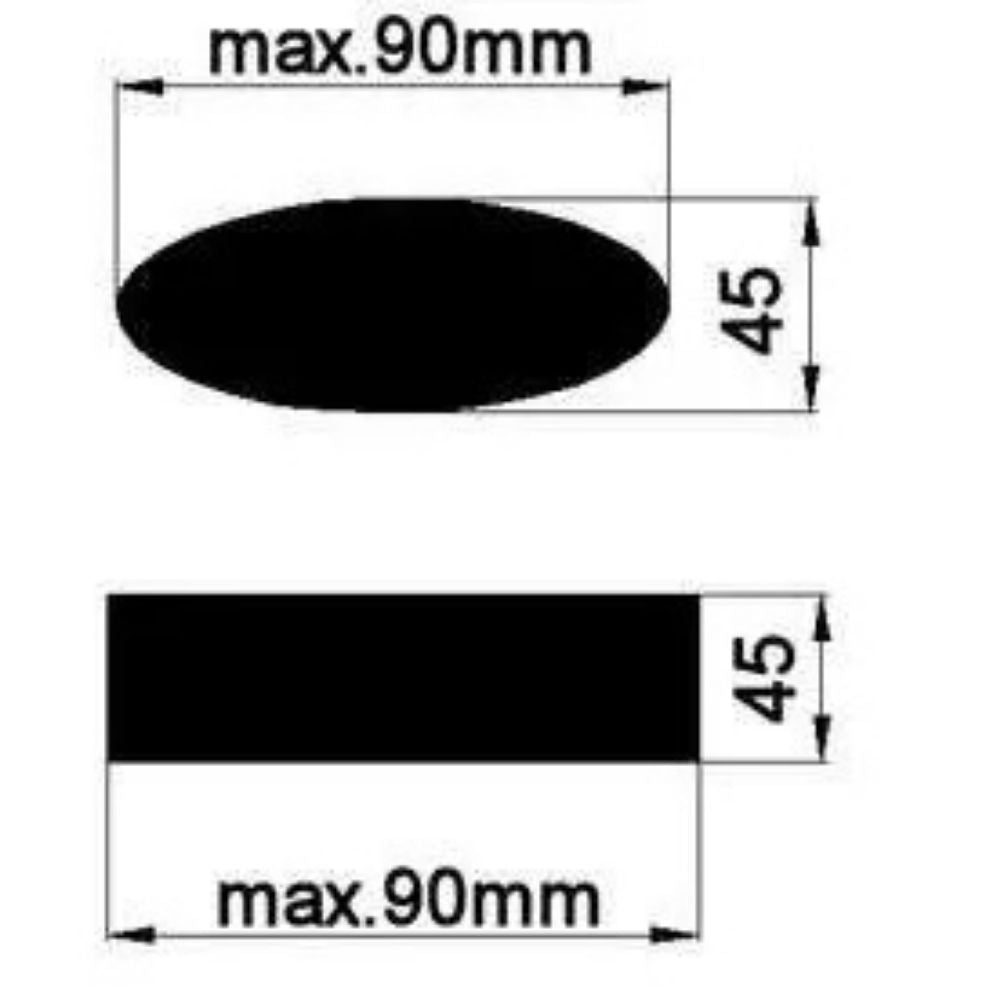 Eckla Wingbar, Aerobar, Oval Bar Adaptor