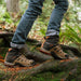 Gear Aid Revivex Suede and Fabric Water Repellent PFOA free and PFAS free on boots in forest
