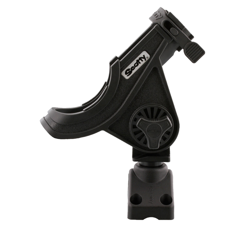 Scotty 280 Baitcaster/Spinning Rod Holder, Black w/241