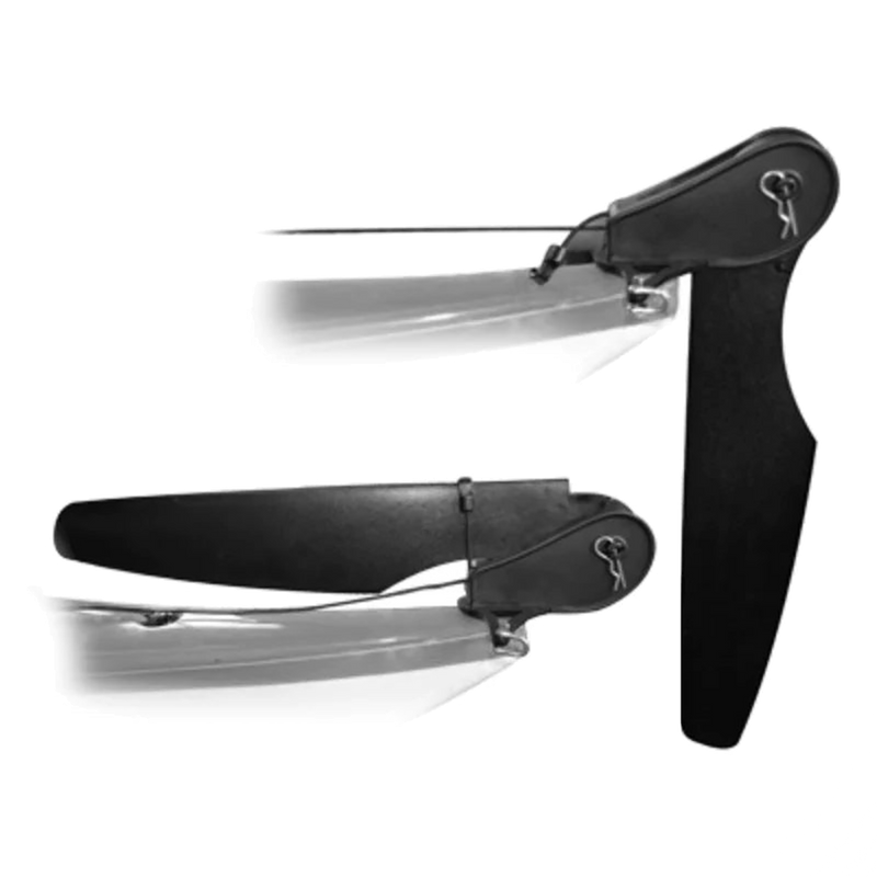 SmartTrack Hybrid Foil Rudder Single, Mid Pin