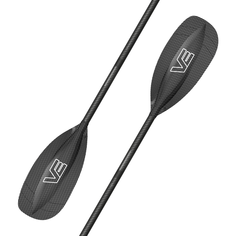 VE Aircore Creeker Kayak Paddle - Cranked Carbon Shaft